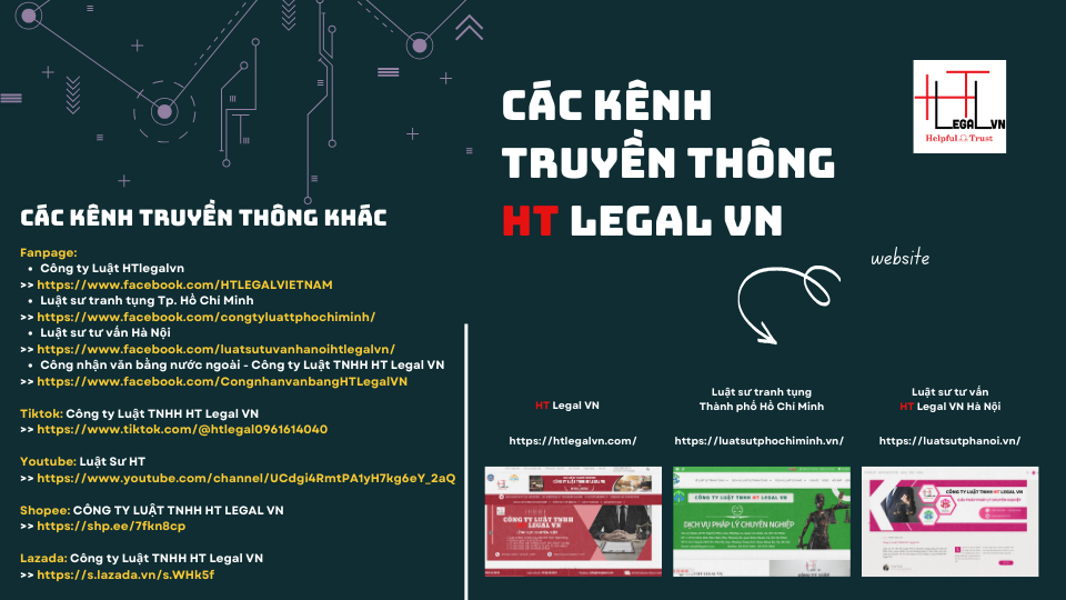 CẢNH BÁO HÌNH THỨC LỪA ĐẢO MẠO DANH CÔNG TY LUẬT TNHH HT LEGAL VN CÔNG